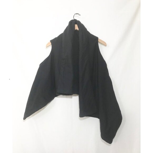 Ann Demeulemeester Waistcoat with Asymmetric Drape - Size 36 - NWOT - Picture 1 of 7